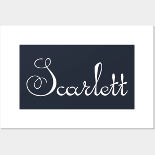 Pick your name. Scarlett Posters and Art